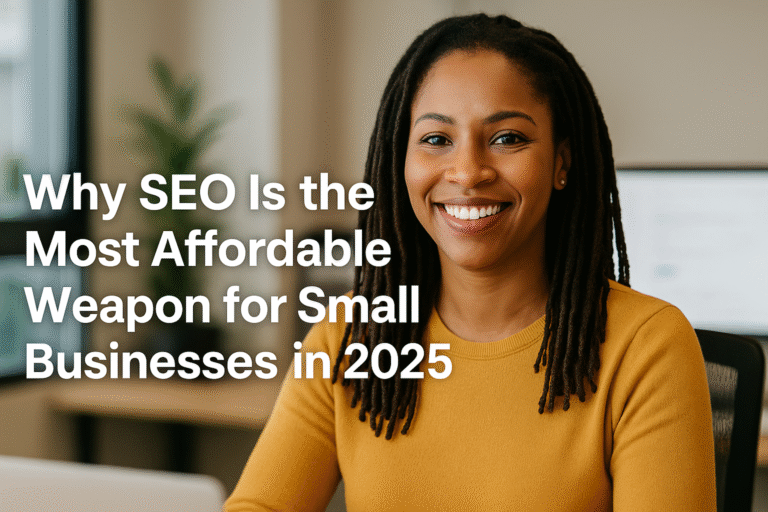 • Why SEO Is the Most Affordable Weapon for Small Businesses in 2025